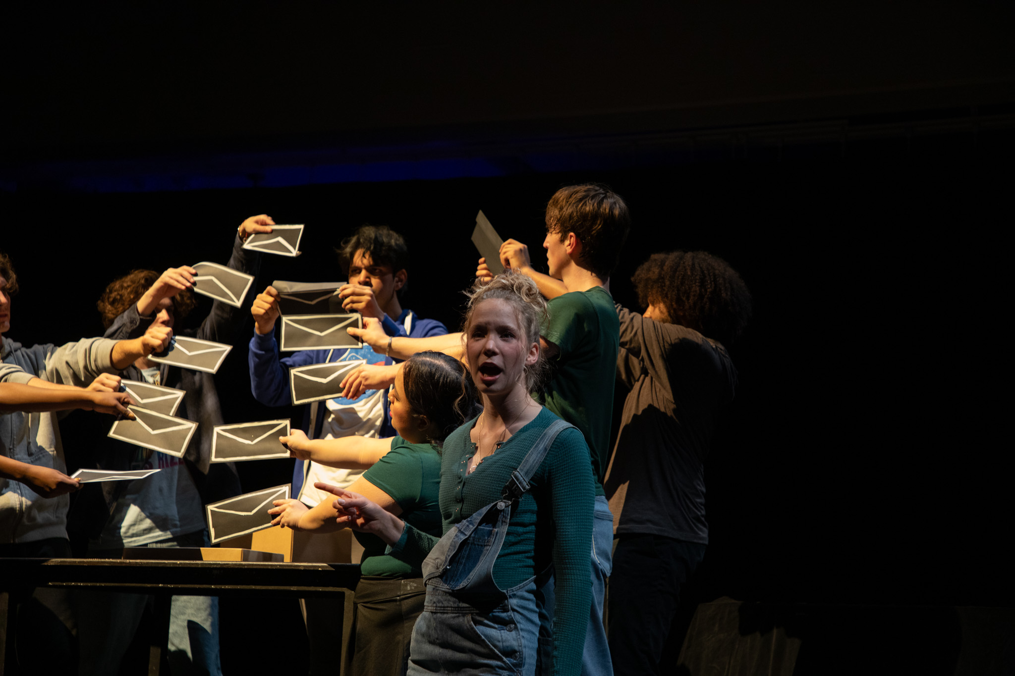 Curious Incident - Letters scene