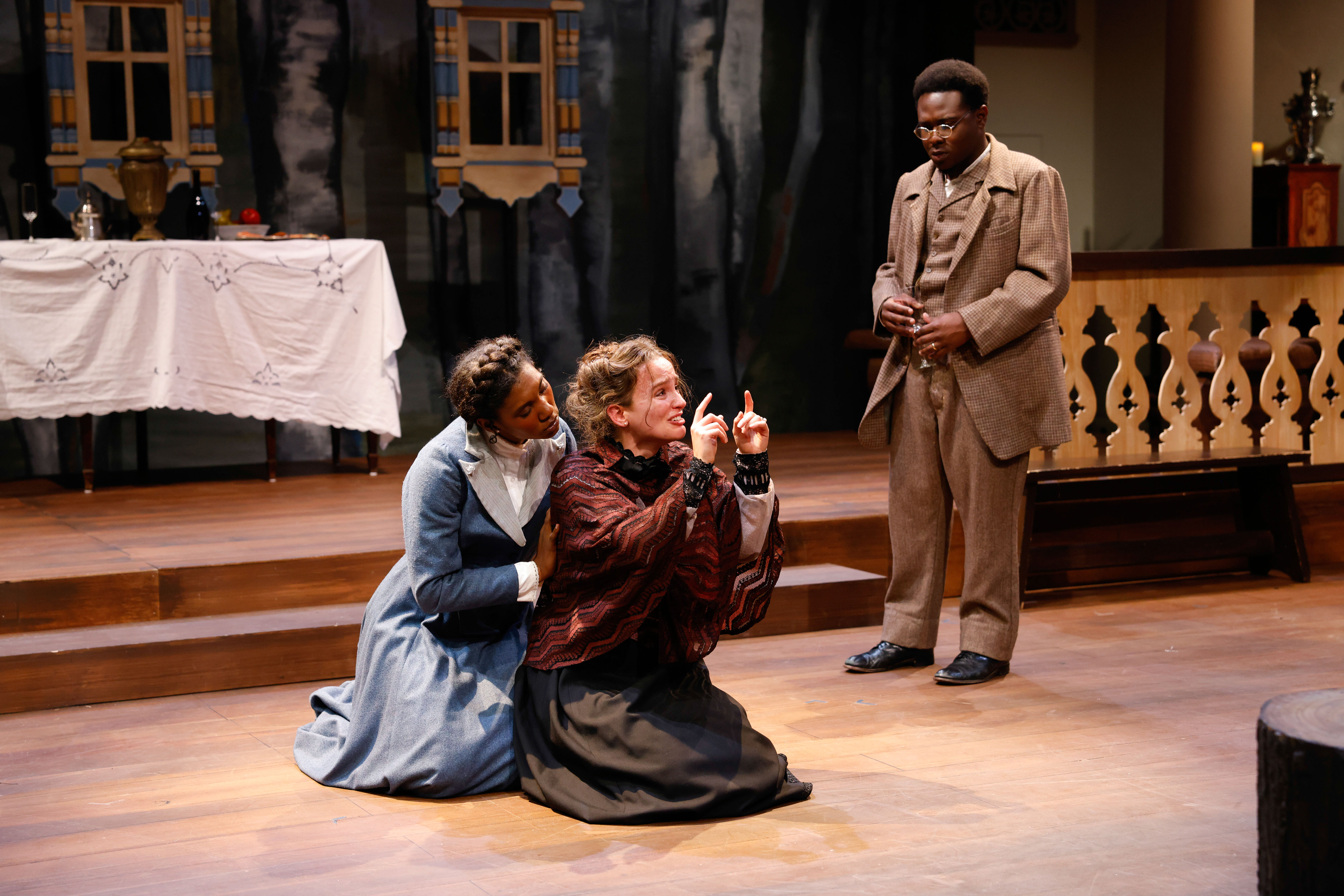 Three Sisters - Emotional scene with Masha and Olga