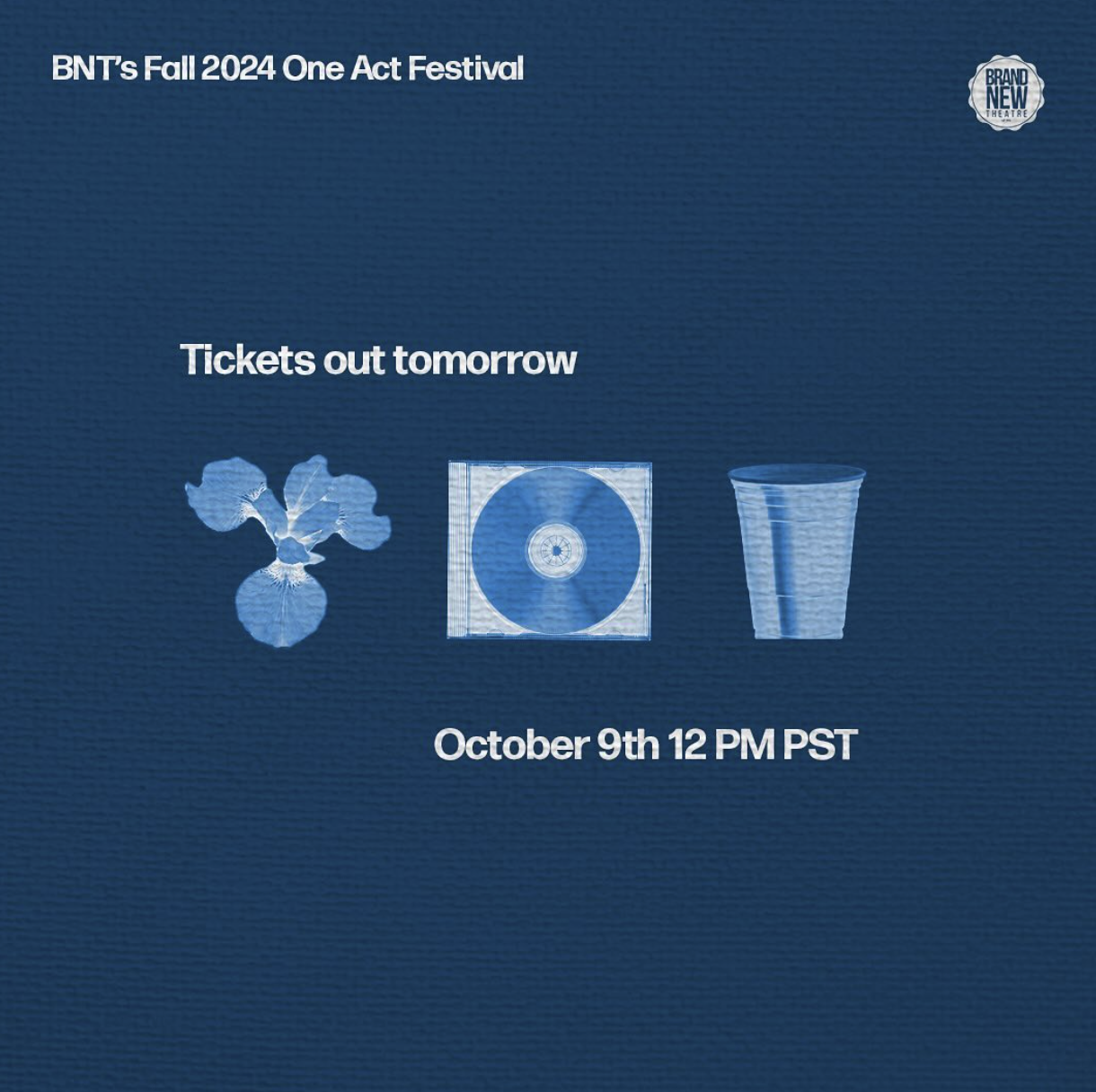 Brand New Theatre - Fall 2024 One Act Festival tickets announcement