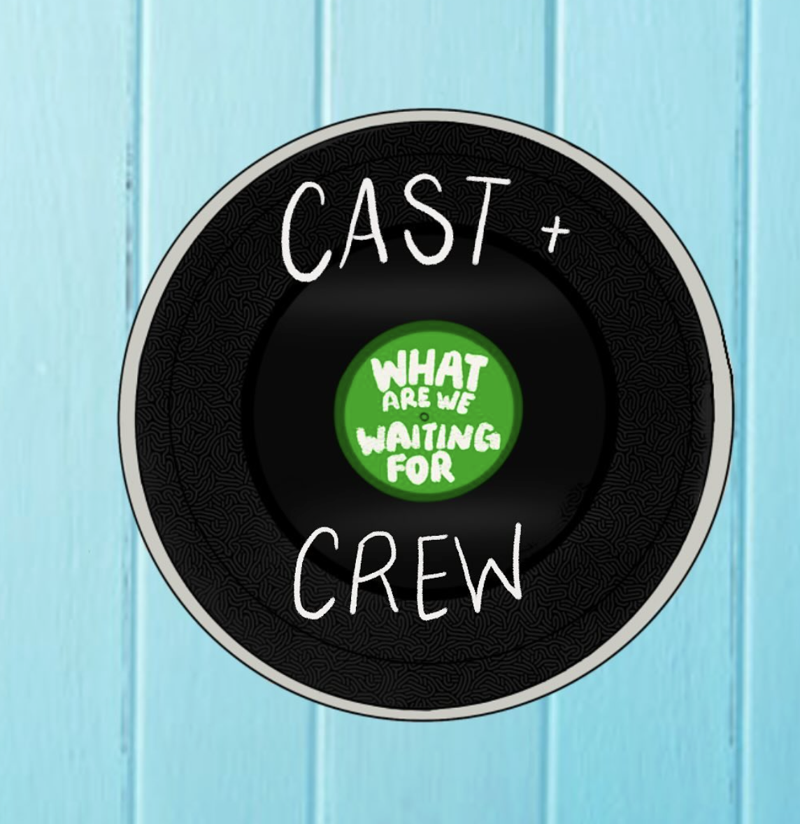 Brand New Theatre - What Are We Waiting For vinyl record graphic