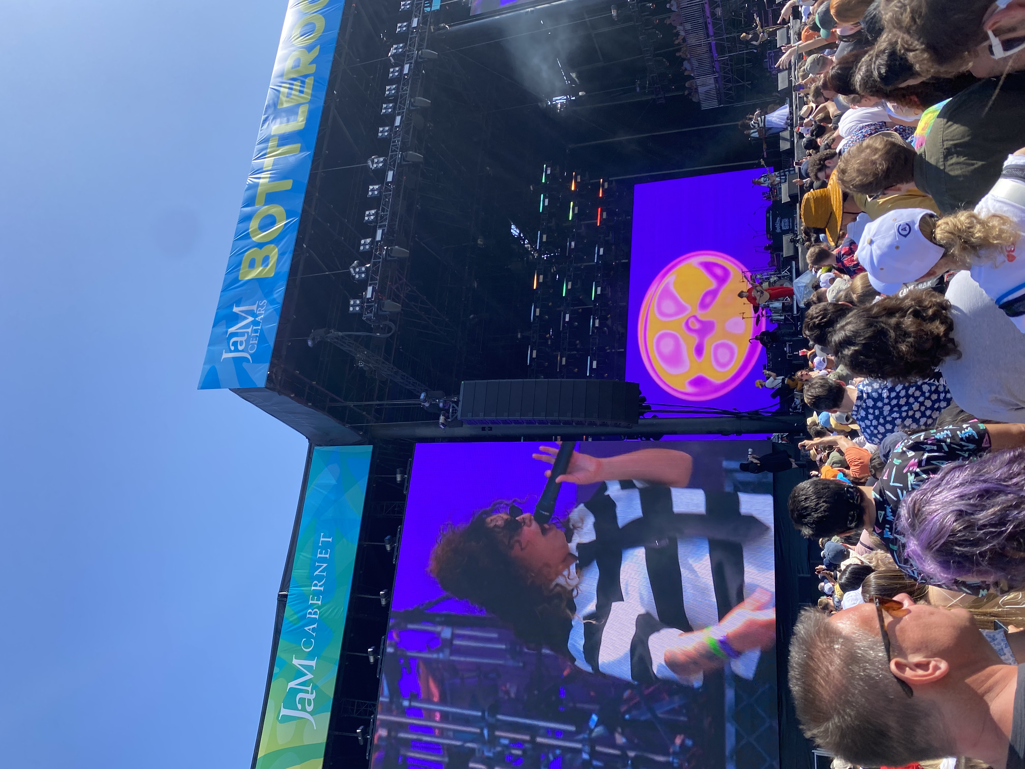 BottleRock festival daytime performance